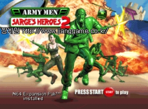 ¹Ì±º ¿µ¿õ 2 Army Men - Sarge's Heroes 2 (U)