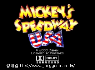 ¹ÌŰÀÇ ½ºÇǵå¿þÀÌ USA Mickey's Speedway USA (E) (M5)