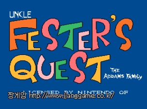 Æä½ºÅÍ ¾ÆÀú¾¾ÀÇ ¸ðÇè: ¾Æ´ã½º ÆÐ¹Ð¸® (PlayChoice-10) Uncle Fester's Quest: The Addams Family (PlayChoice-10)
