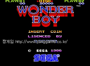 ¿ø´õ º¸ÀÌ (¼¼Æ® 1, ½Å¾ÏÈ£È) Wonder Boy (set 1, 315-5177)