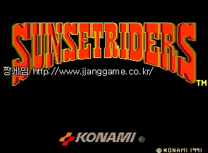 ¼±¼Â ¶óÀÌ´õ½º (4ÀÎ¿ë ¹öÀü EAC) Sunset Riders (4 Players ver EAC)